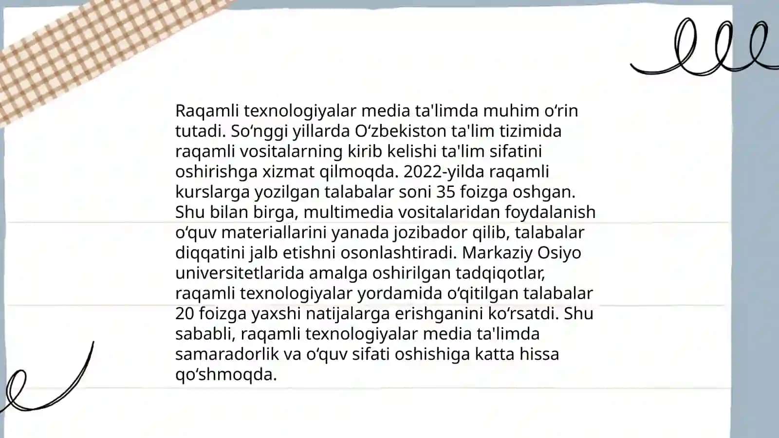 Dunyo mamlakatlaridagi media taʼlim taraqqiyoti 4
