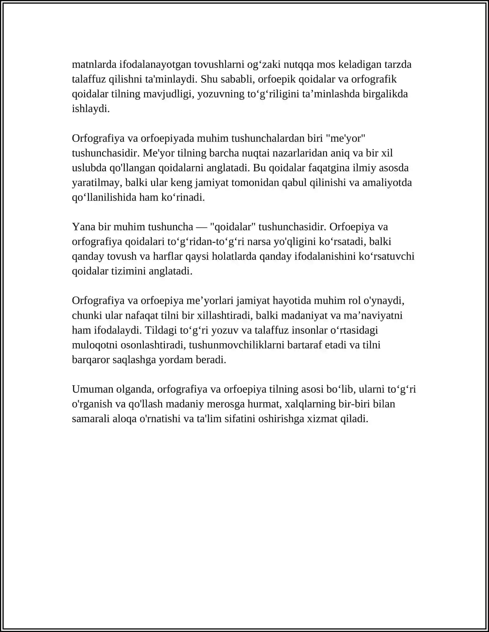 ORFOEPIYA MAVZUSIDA ILMIY MAQOLA TAYYORLASH 4