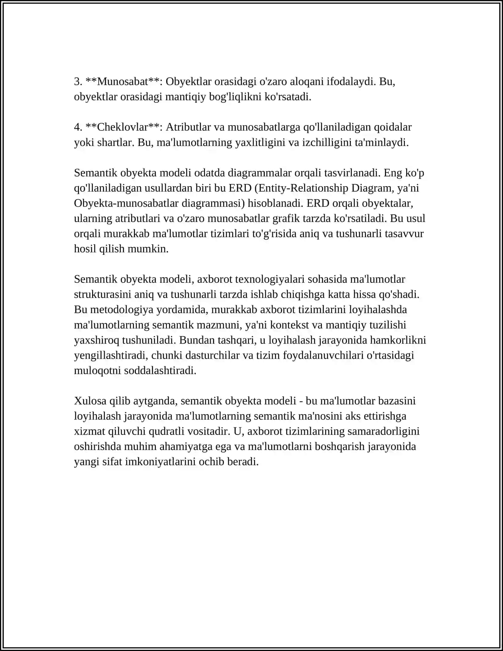 SEMANTIK OBYEKT MODEL 4