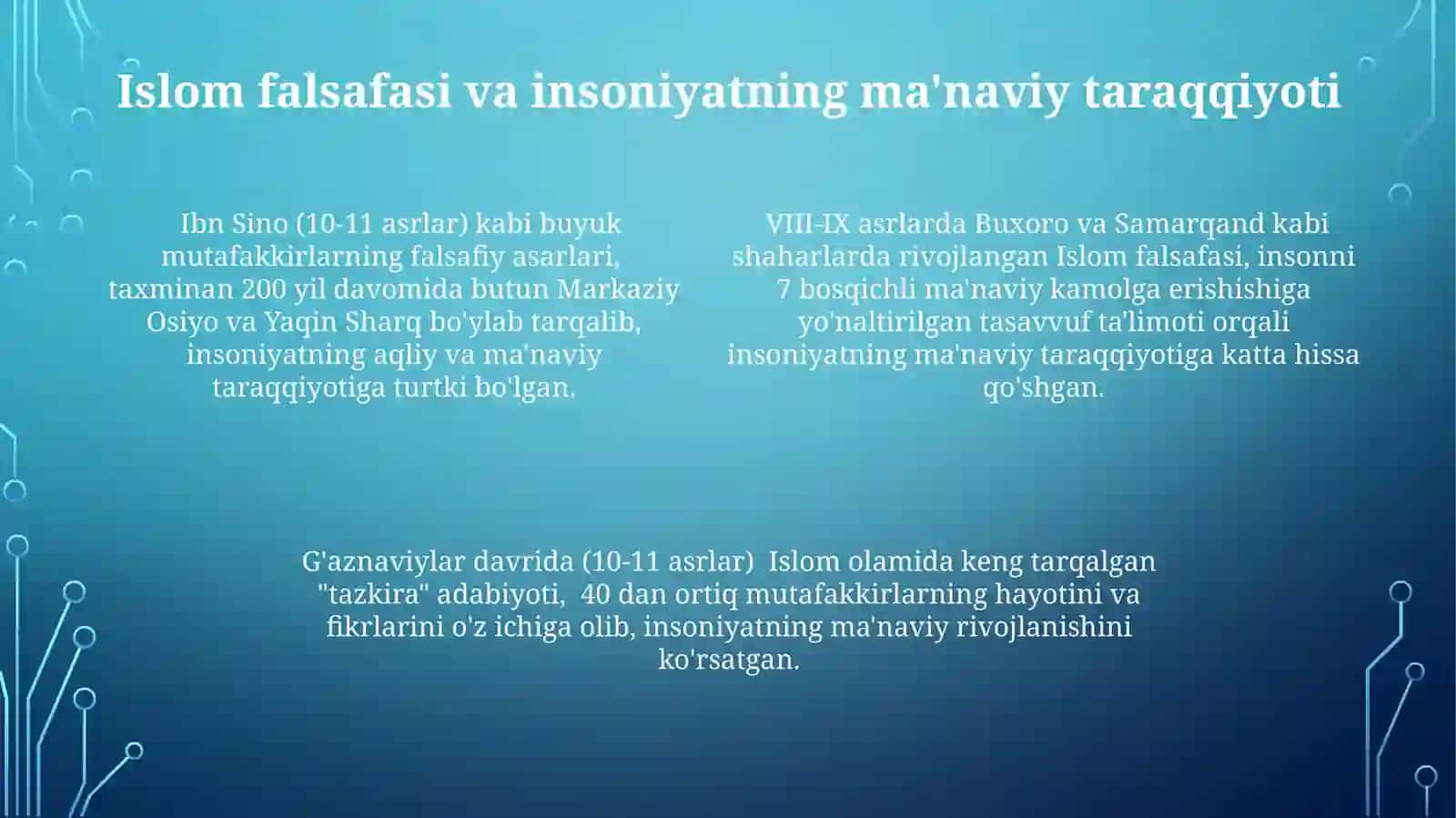 Islom Axloqiy Qadriyatlari va Insonning Ma'naviy Takomillashuvi 4