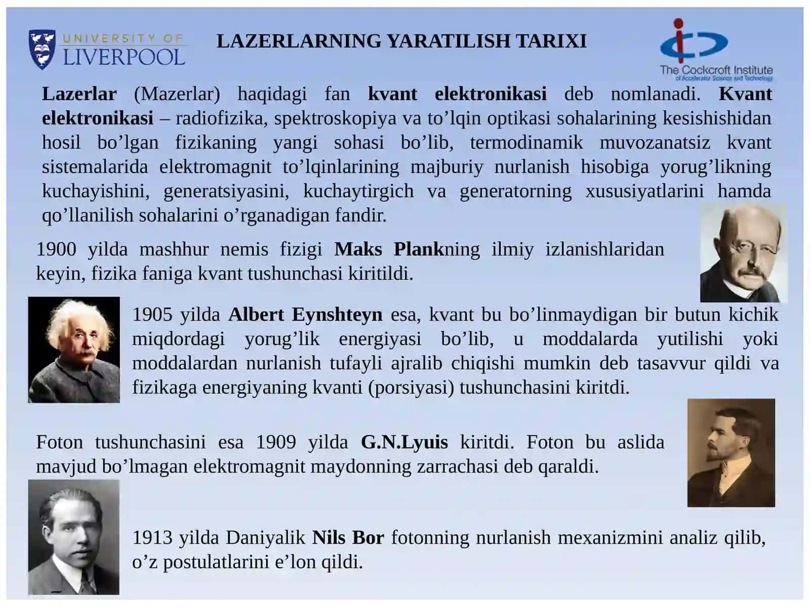 MUHANDISLIK FIZIKASI INSTITUTIOPTIKA VA SPEKTROSKOPIYA KAFERDASI 4