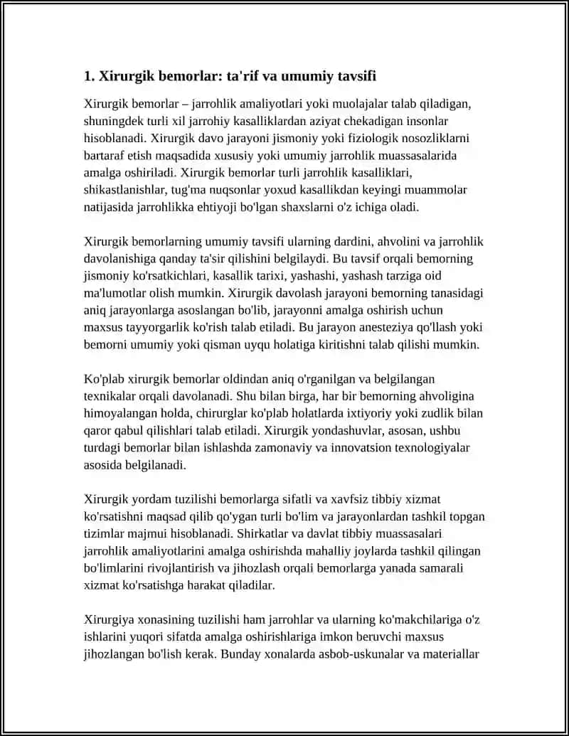 Xirurgik bemorlar 4