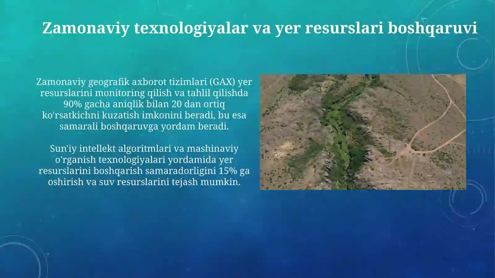 Yer zahiralari va ulardan oqilona foydalanish 4