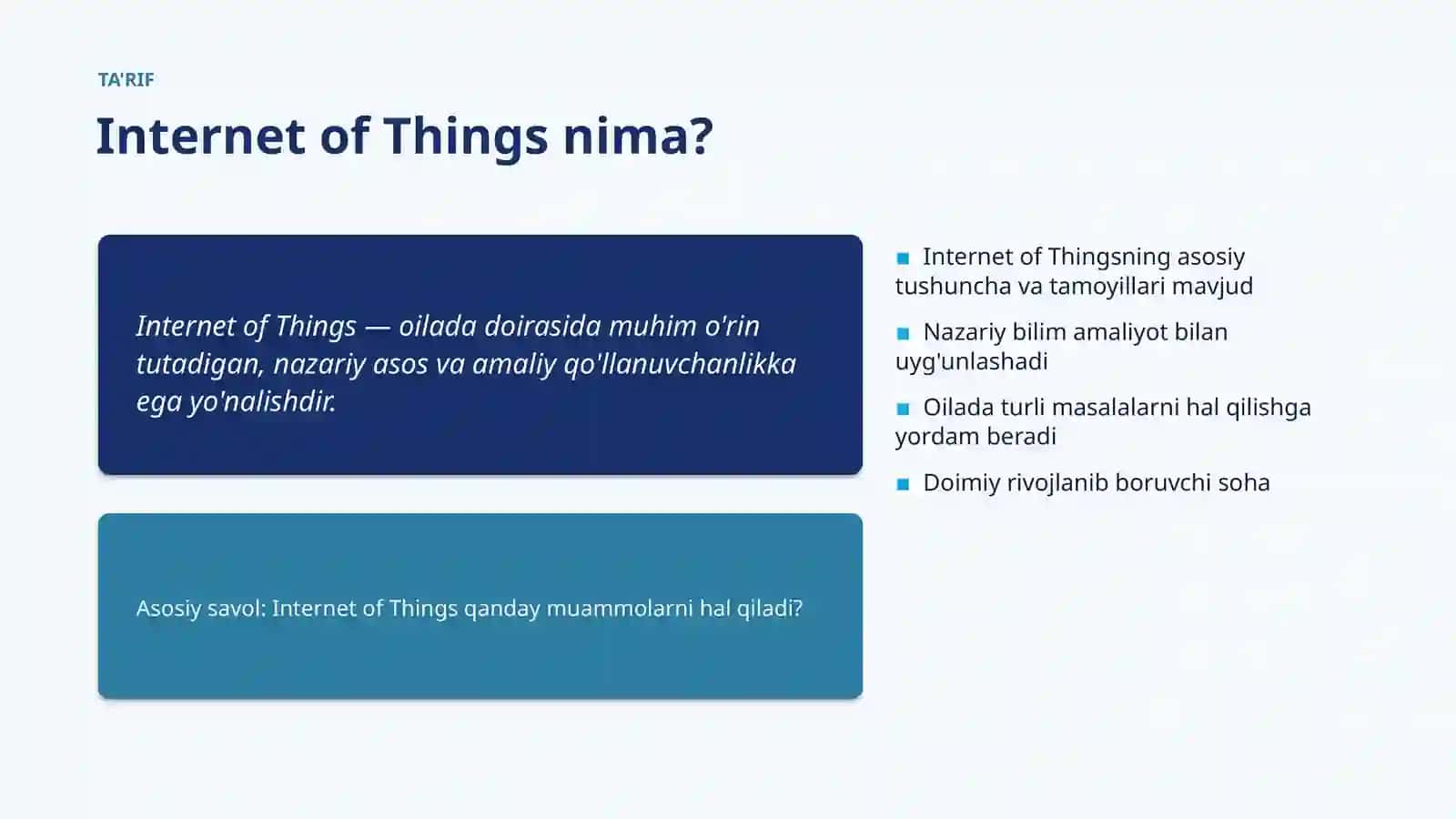 Internet of Things Metodlari va Usullari 4