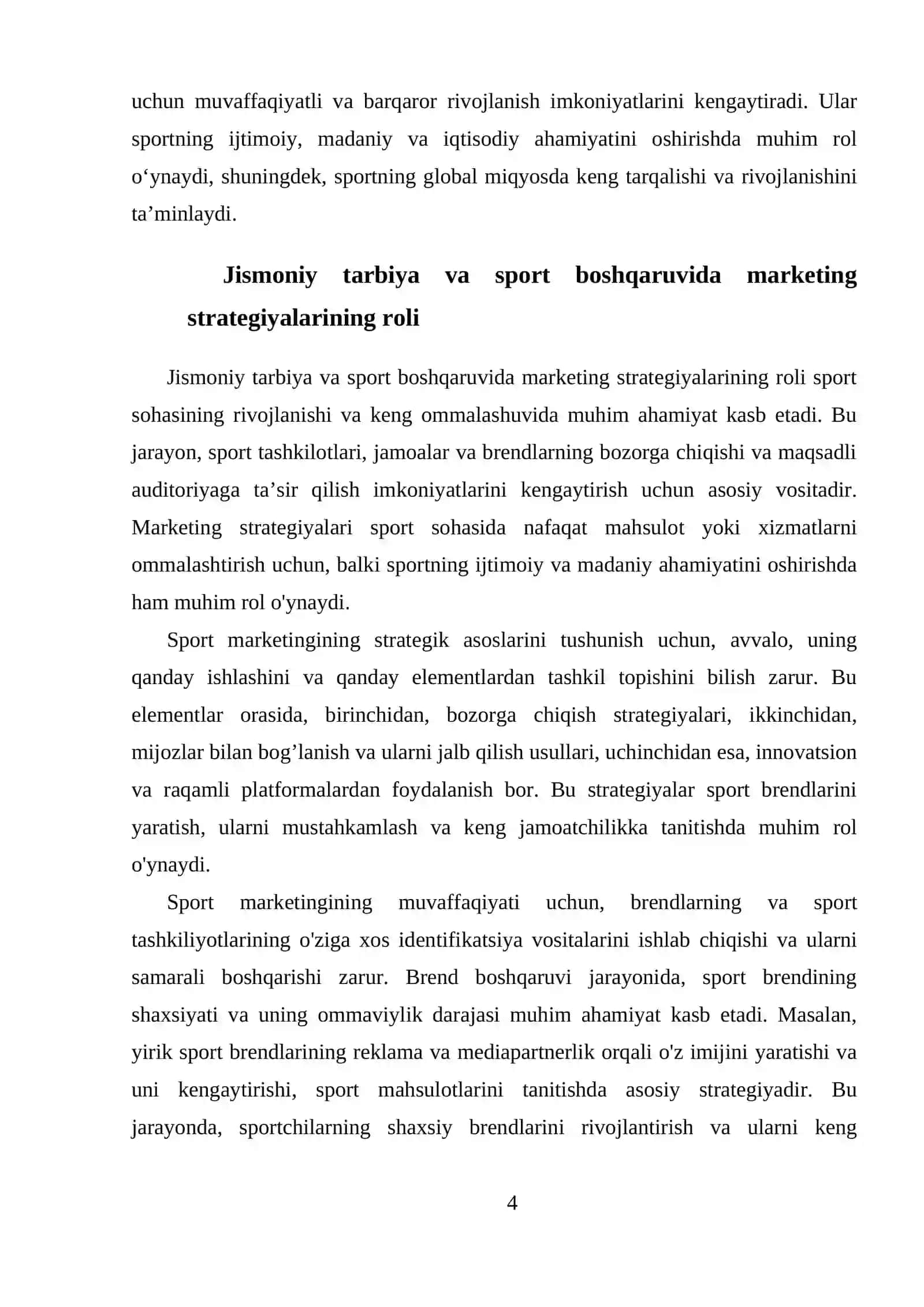JISMONIY TARBIYA VA SPORT BOWQARUVI TIZIMIDA MARKETING 4