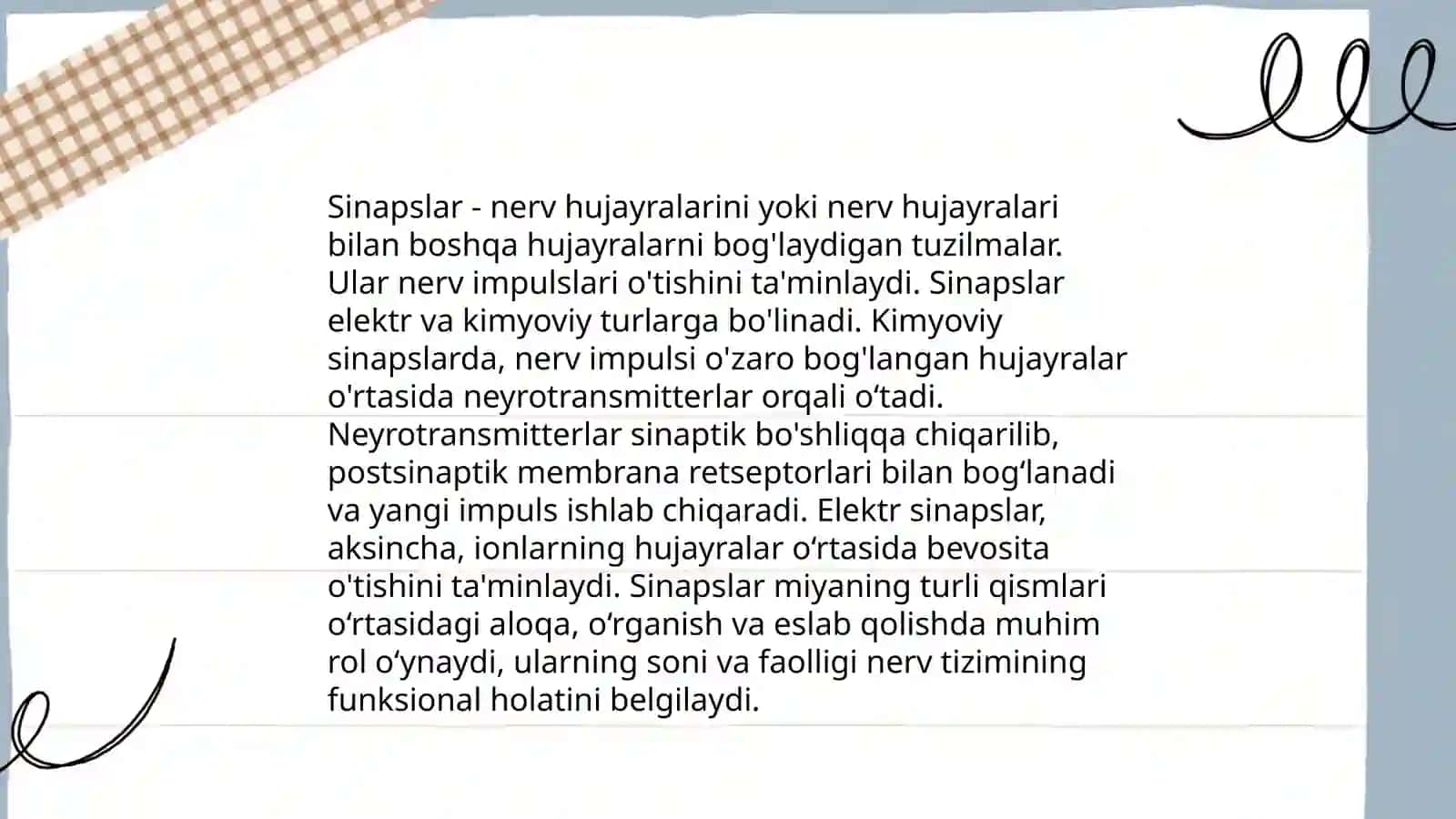 Nerv markazlarining fiziologiyasi 4