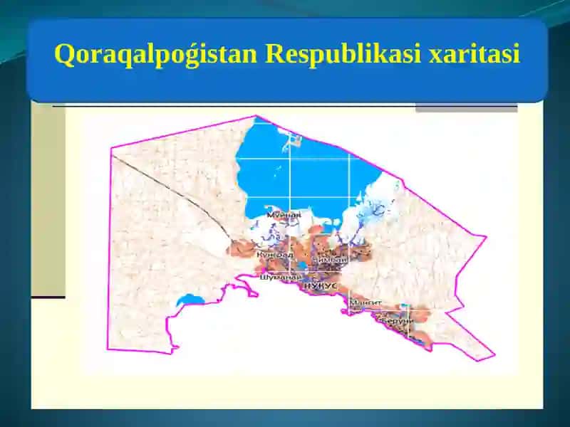 O’zbekiston tarkibidagi suveren Qoraqalpog‘iston 4
