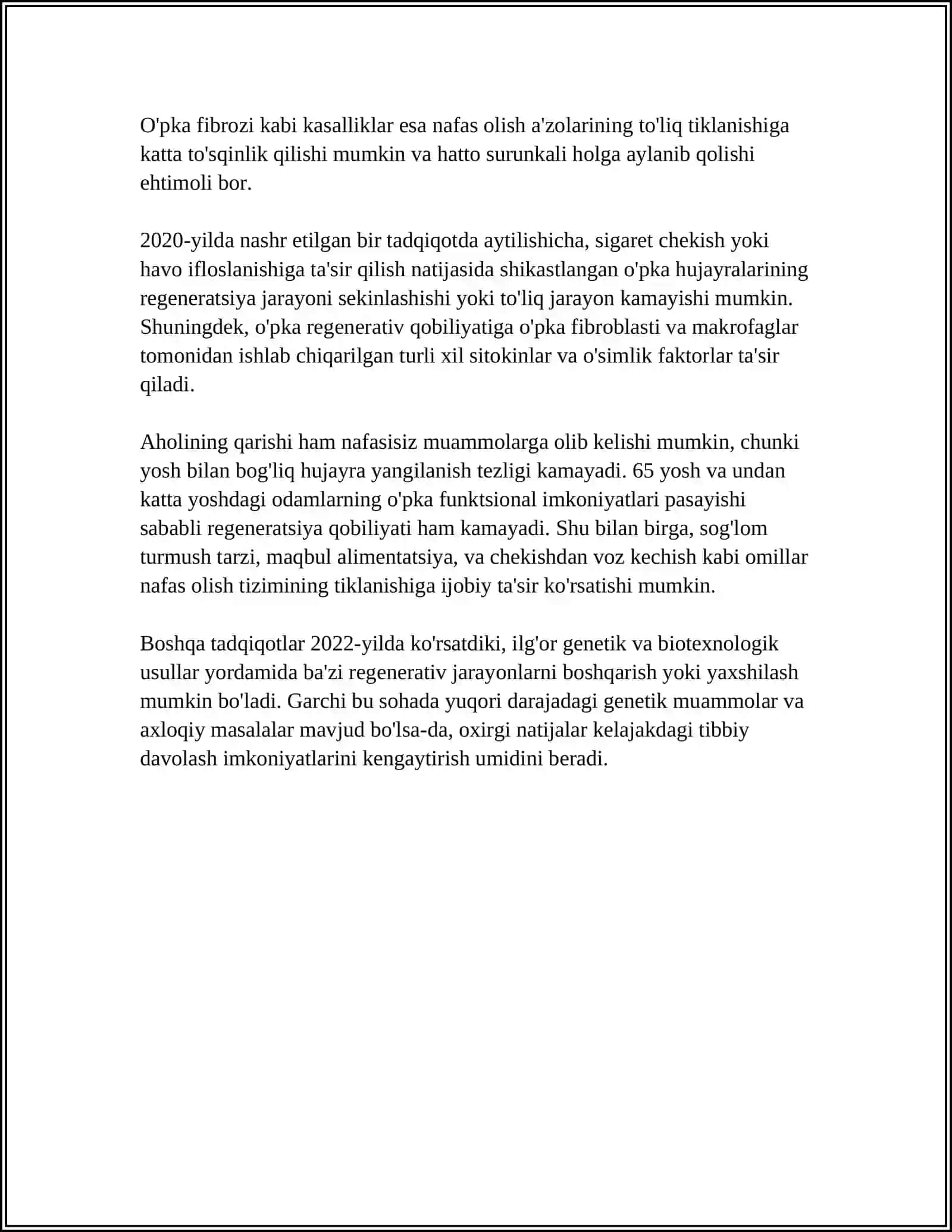 NAFAS AʼZOLARINING REGENERATSIYASI VA NUQSONLARI 4