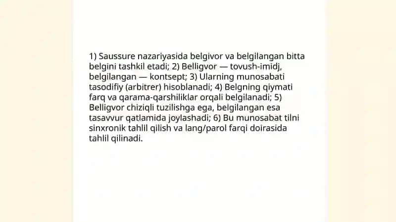 Til-belgilar sistemasi sifatida 4