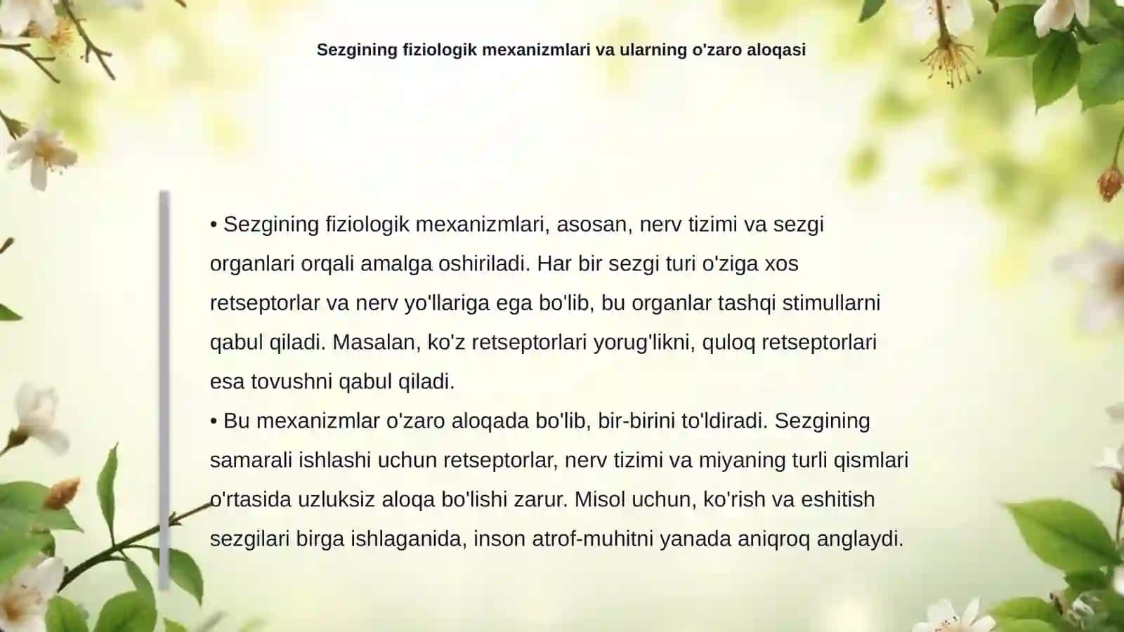 Sezgining fiziologik mexanizmlari 4