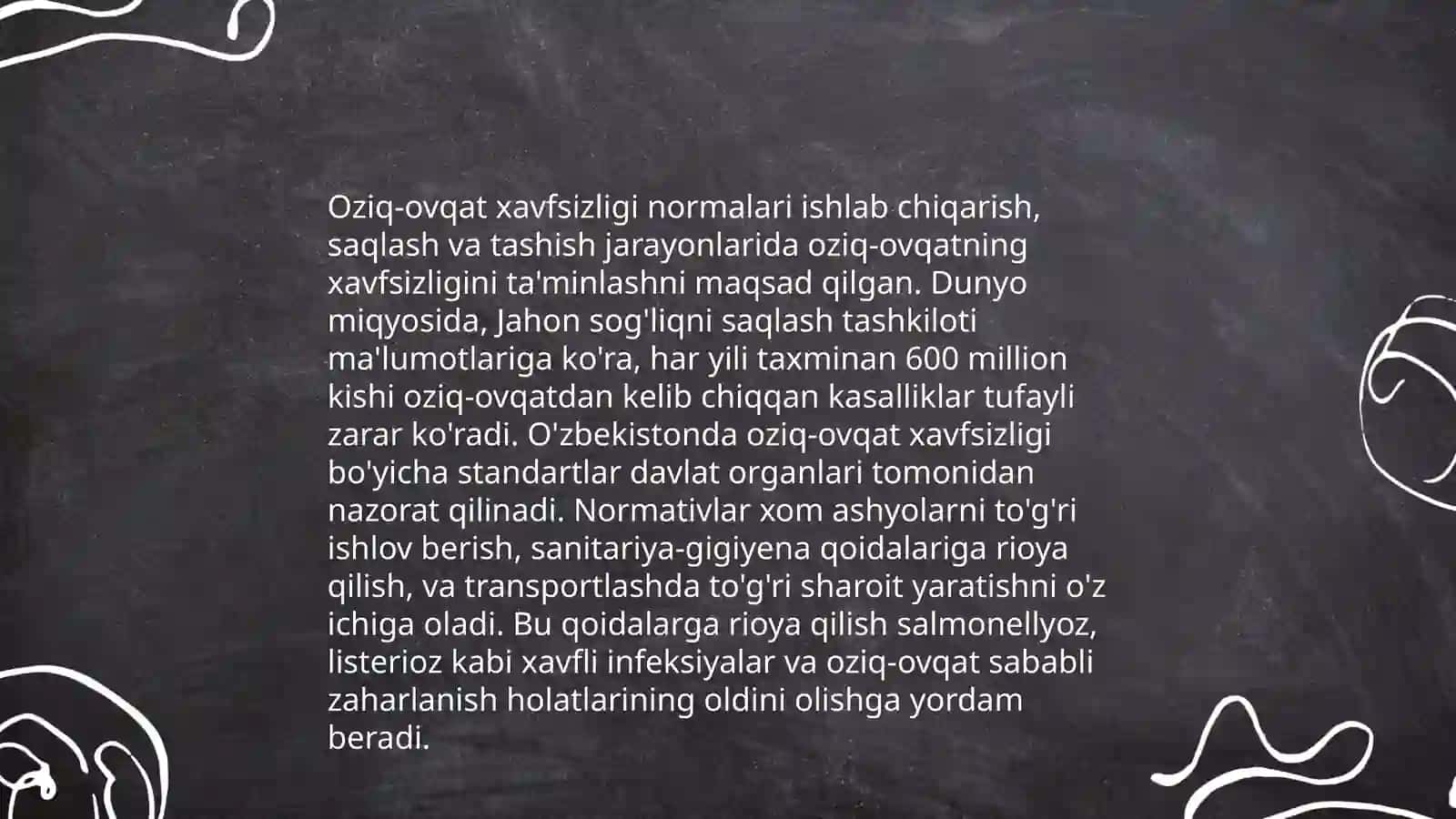 Gigiyena sohasidagi umumdavlat me'yoriy qonuniy hujjatlar bilan tanishish 4