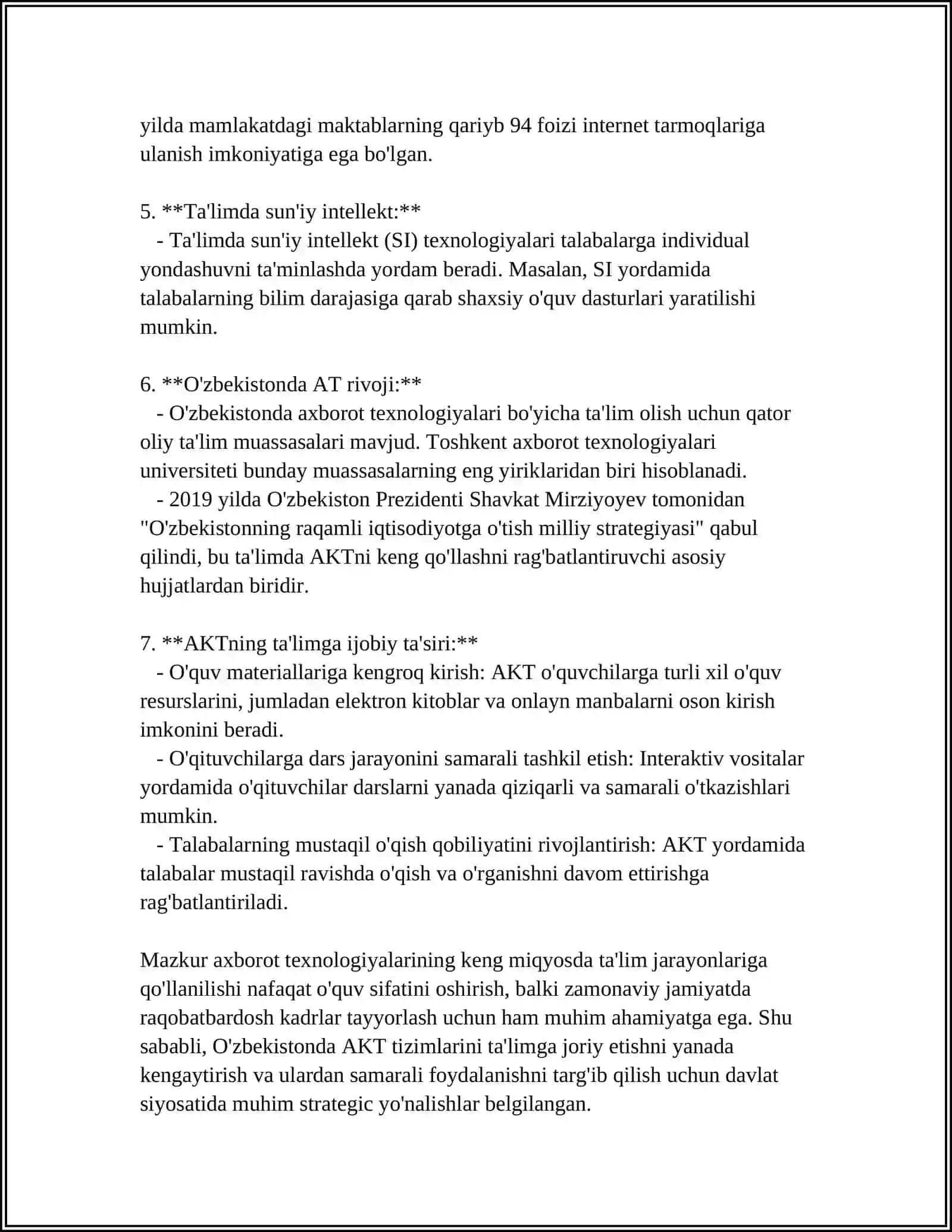 Ta'limda axborot texnologiyalari 4