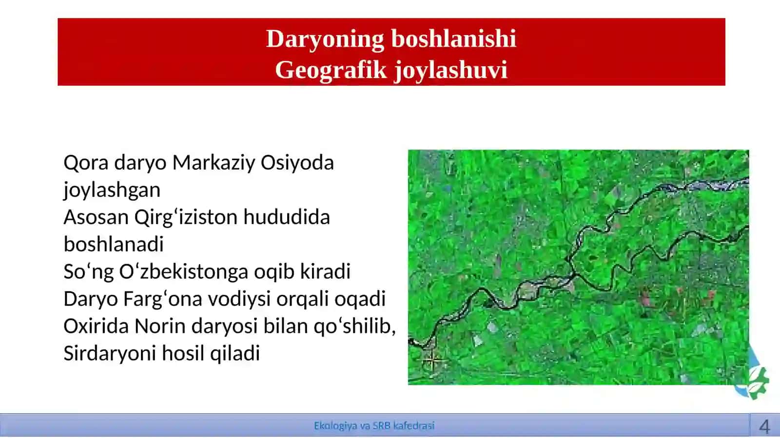 Ekologiya ve suv resuslarin boshqarish 4