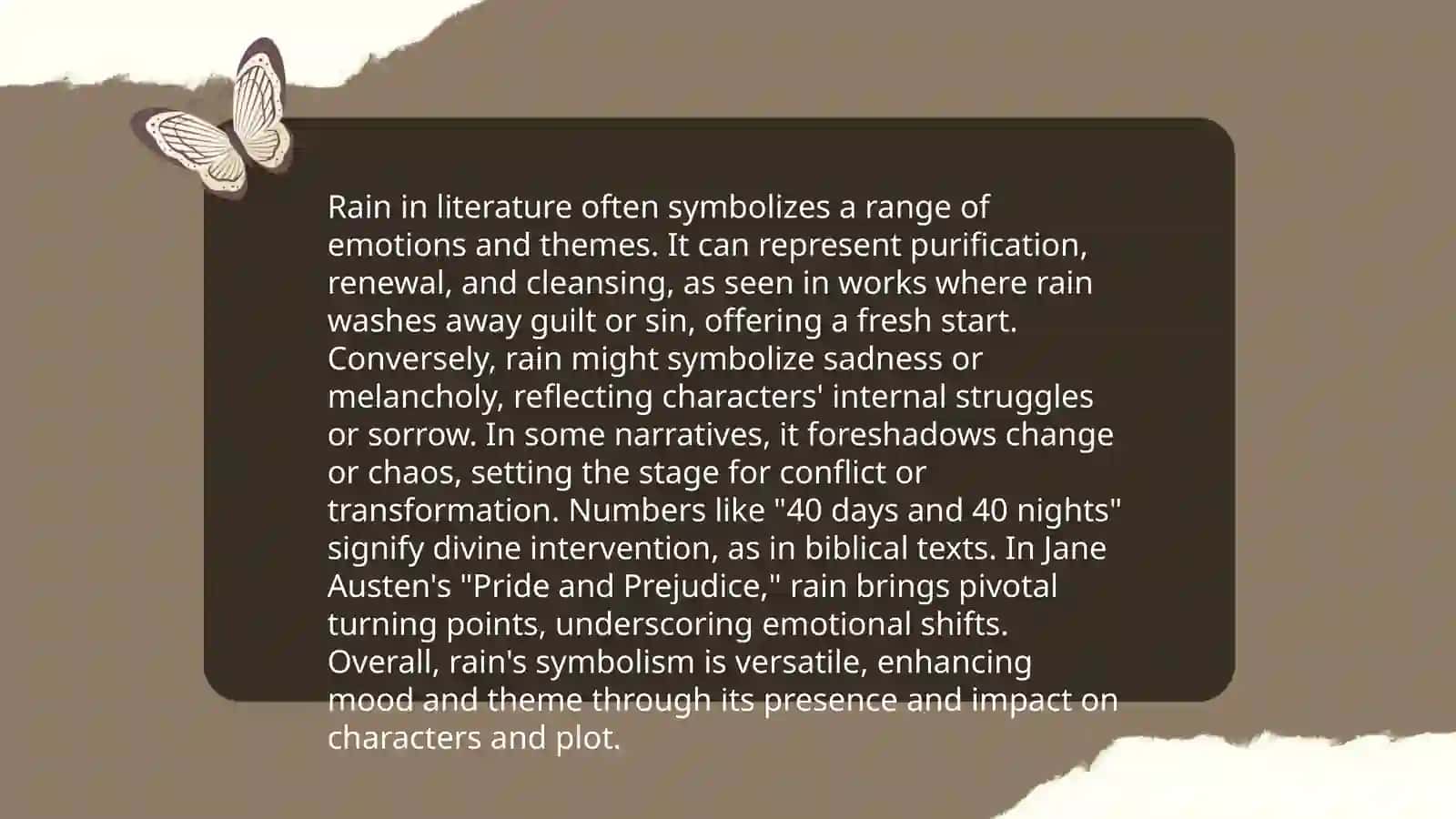 Come rain or shine 4