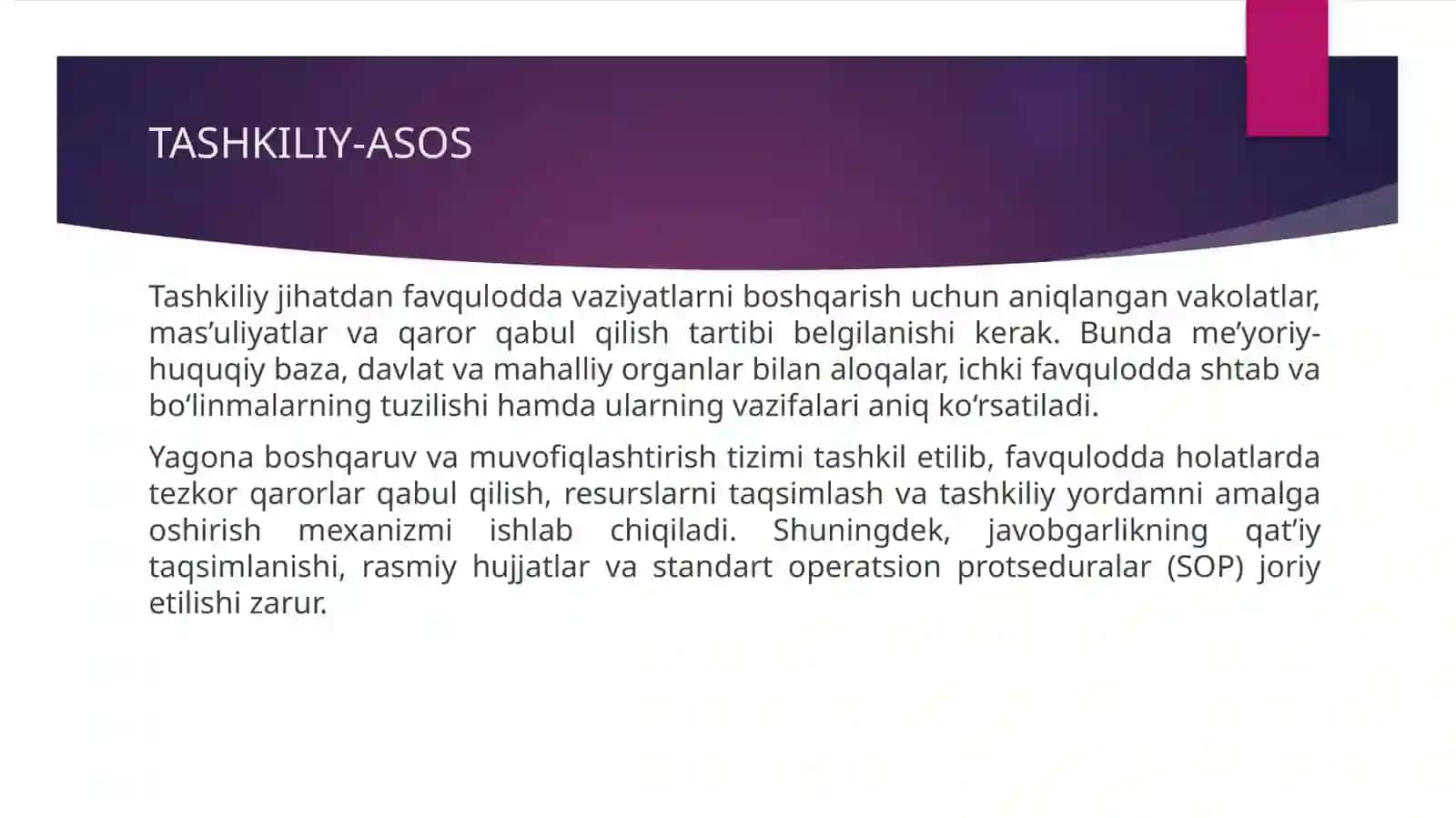 Xodimlar va aholini favqulotda himoyalash tadbirlari 4