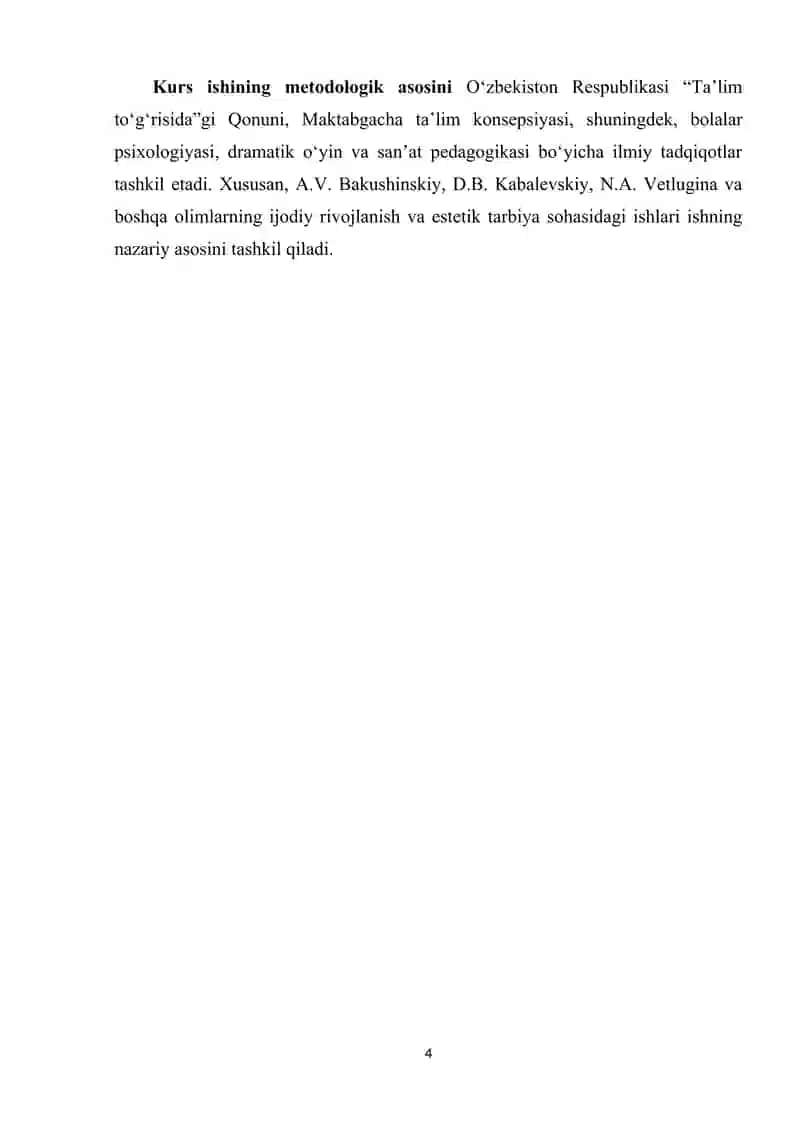 Sahnalashtirish faoliyati jarayonida bolalarda ijodkorlikni rivojlantirish usullari 4