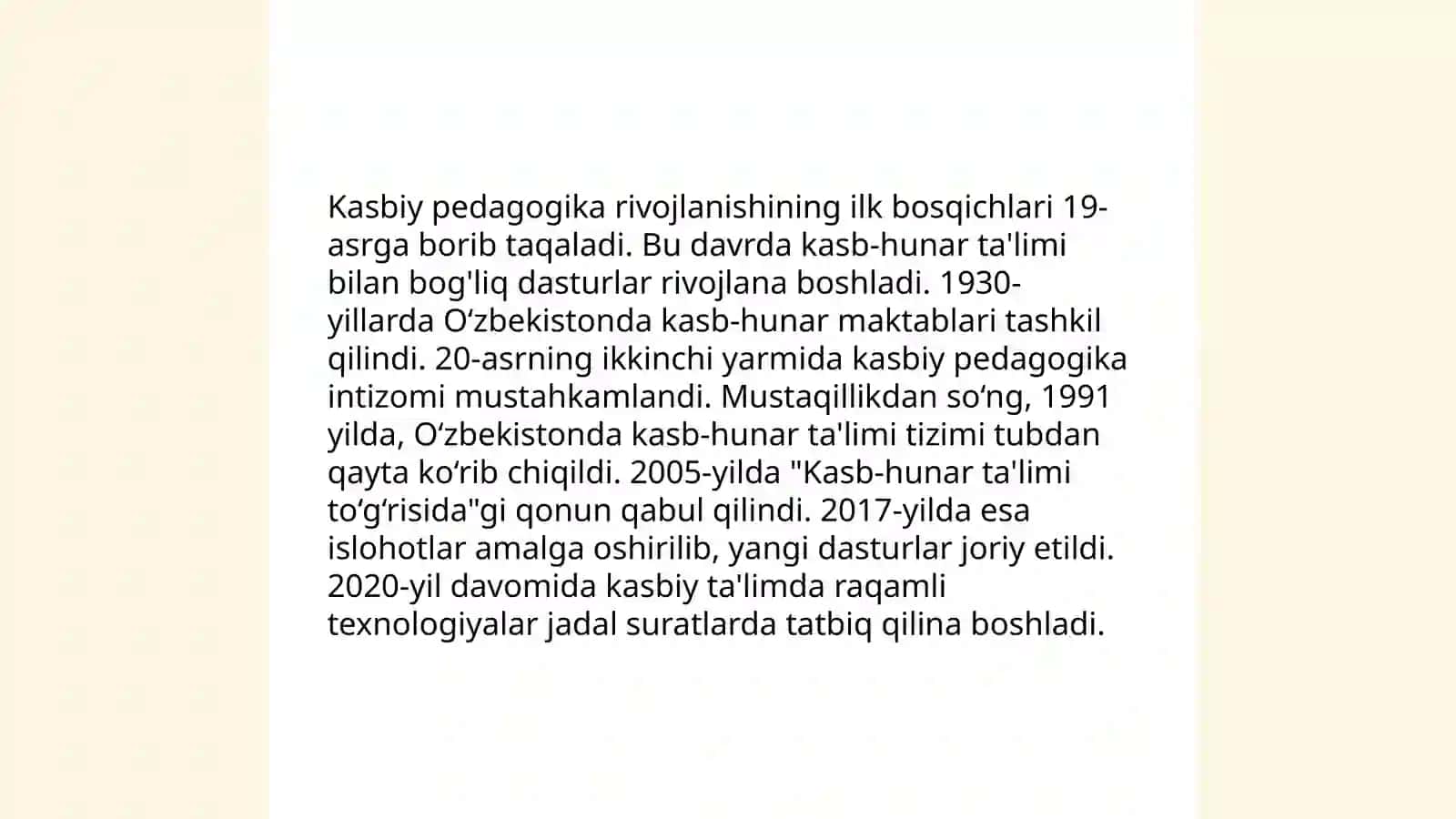 Sharq mutafakkirlarining kasbiy pedagogik faoliyatini shakllantirishga oid qarashlar 4