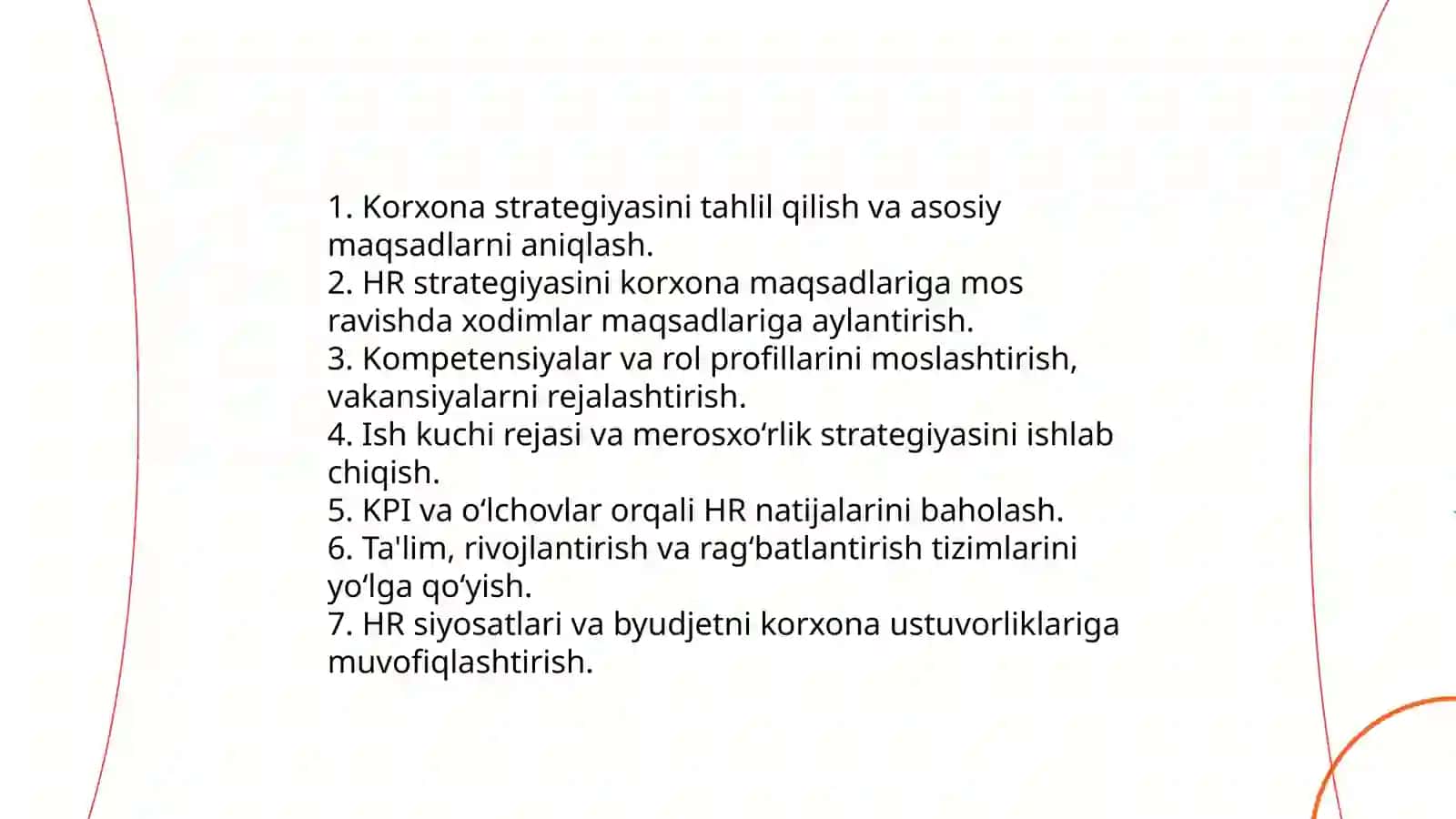 Inson resurslarini strategik rejalashtirish va boshqarish 4