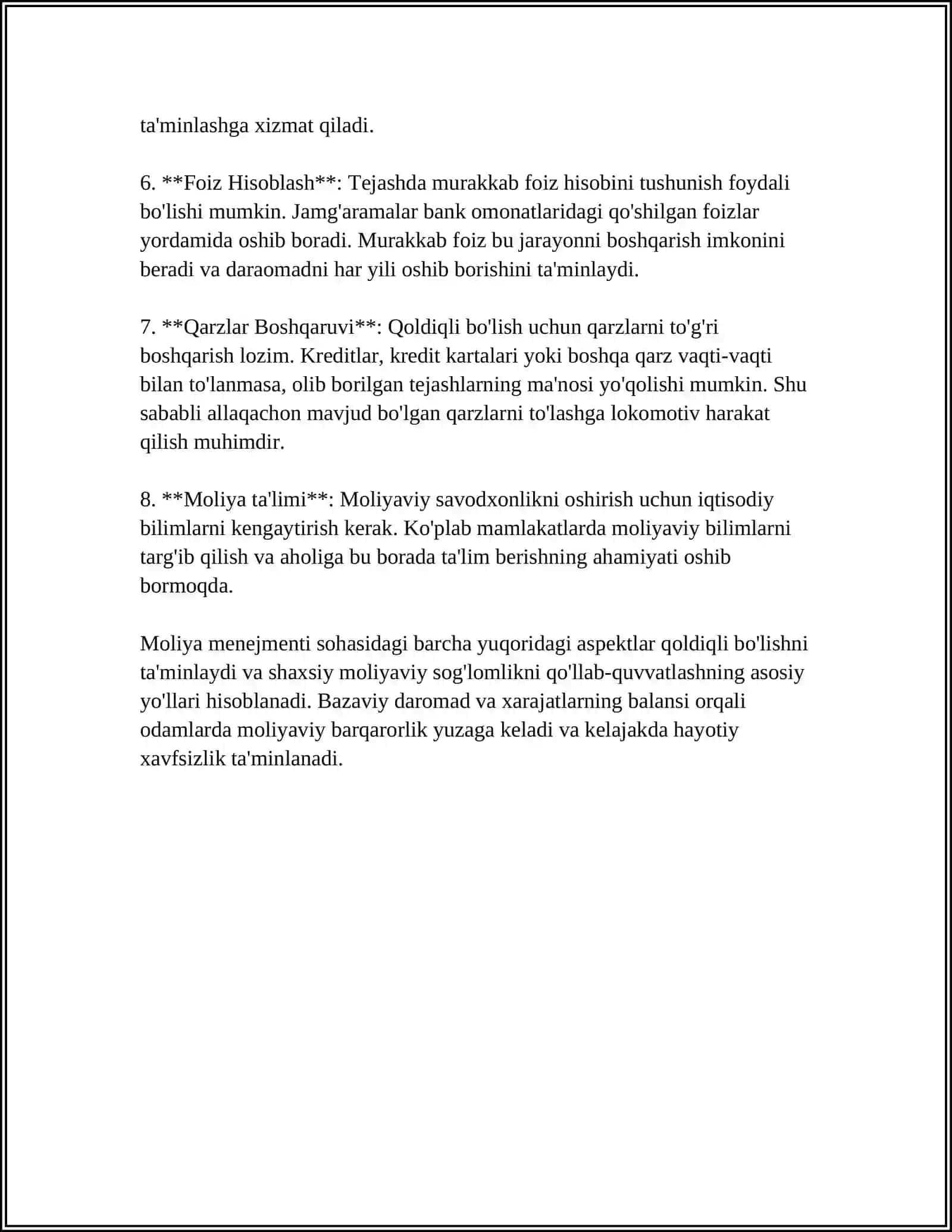 QOLDIQLI BULISH. UMUMIY BULUVCHI VA UMUMIY KARRALI EKUB VA EKUK OHIRGI RAQAMINI TOPISH 4