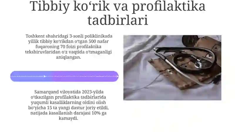 Salomatlik miqdori aniqlash 4