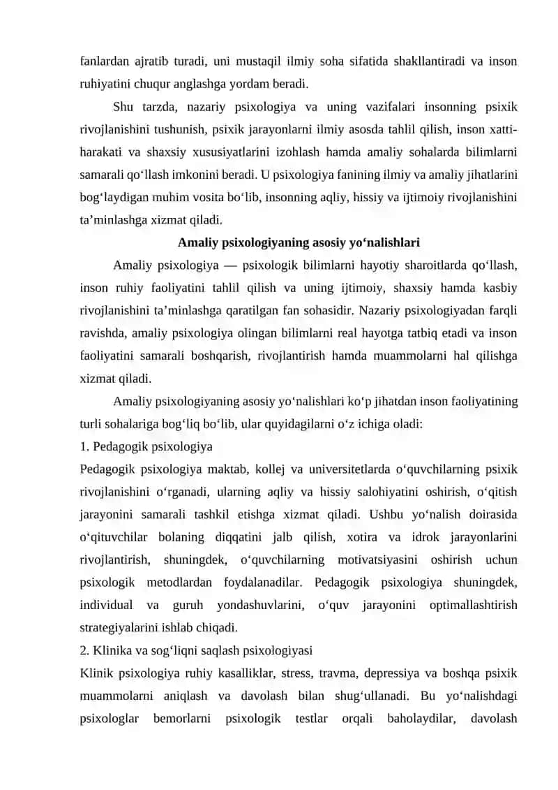 AMALIY VA NAZARIY PSIXOLOGIYA HAQIDA UMUMIY TUSHUNCHA 4