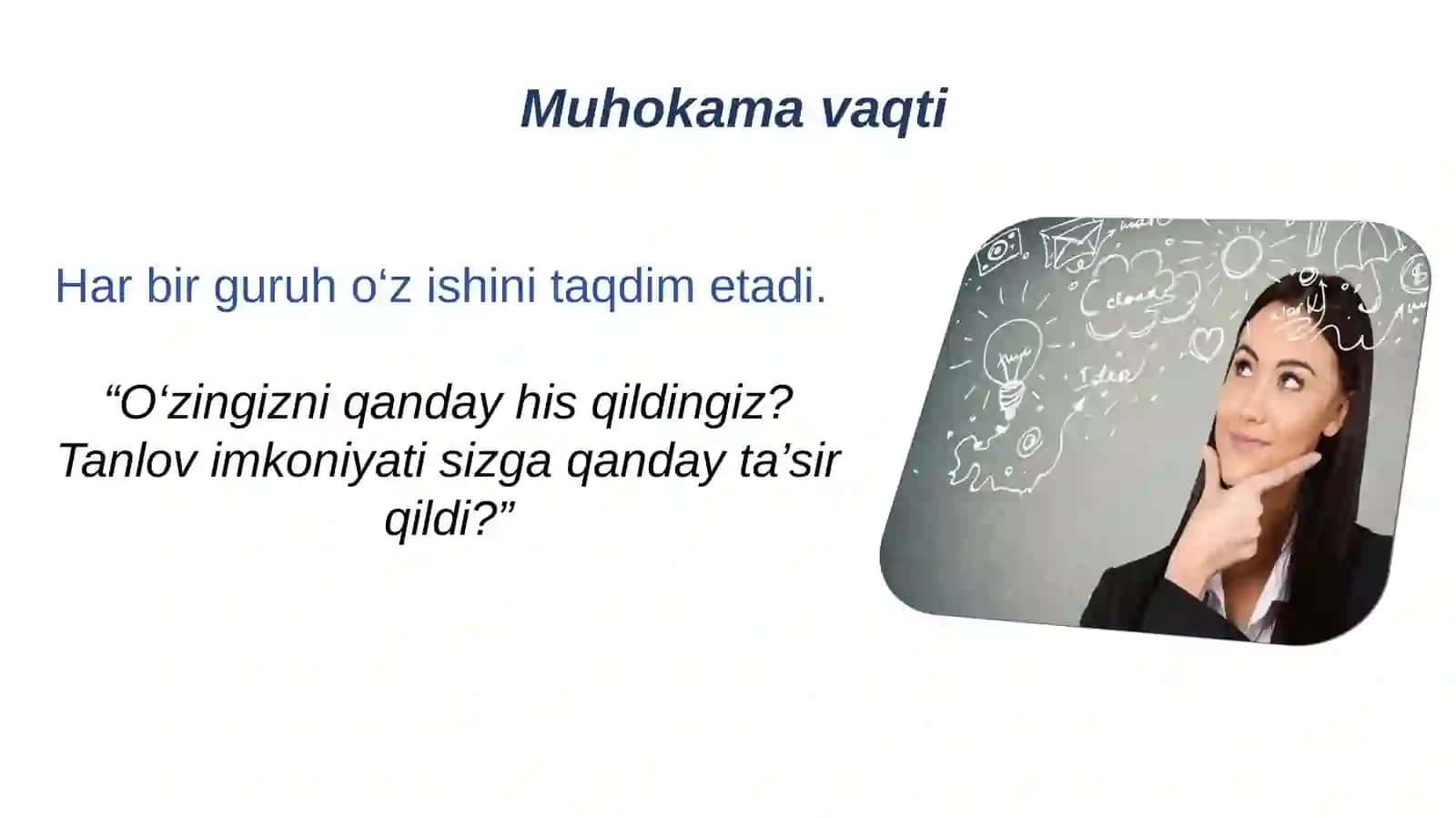 O‘quvchilarga yo‘naltirilgan o‘rganish muhitini yaratish 4