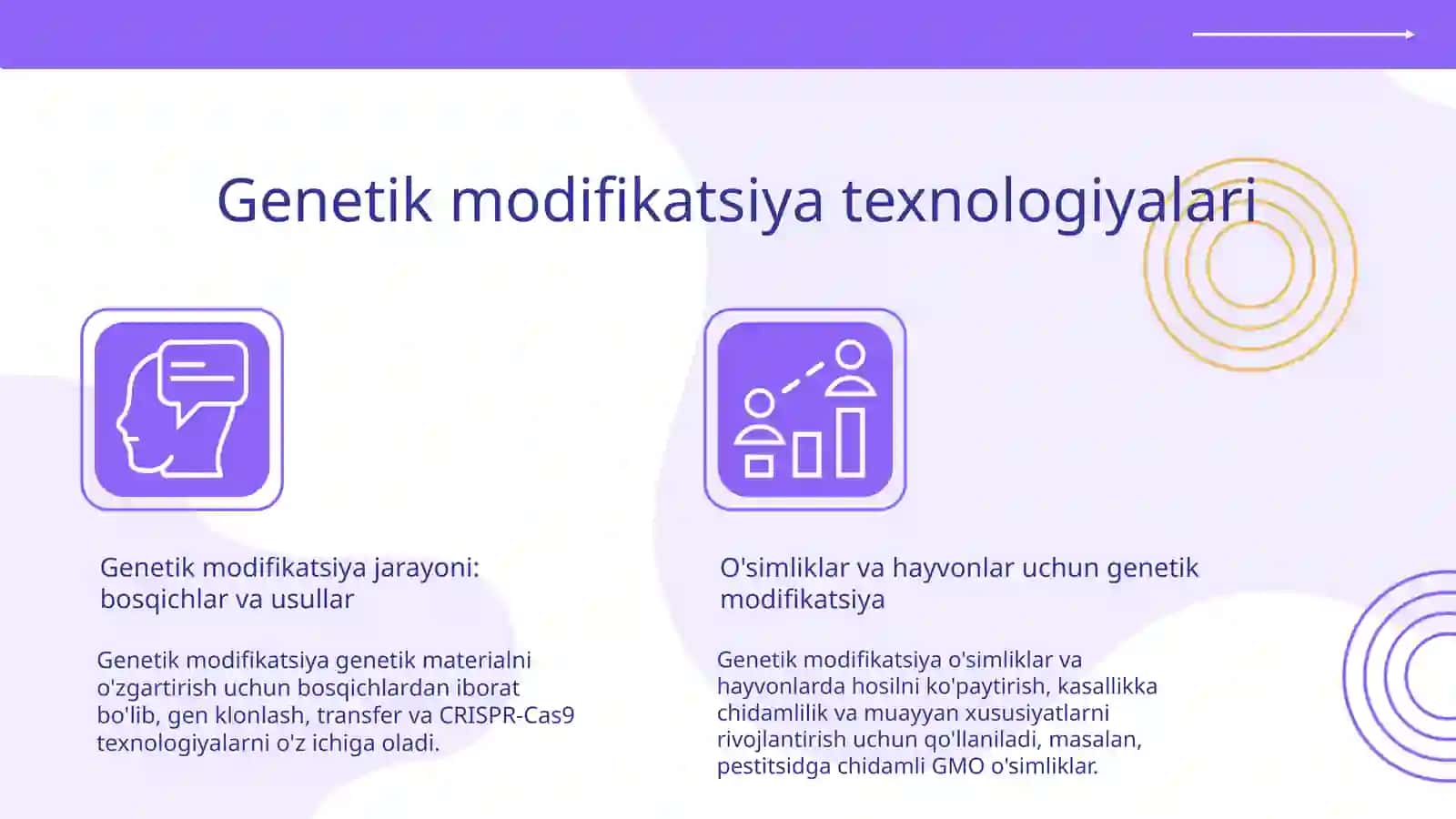 Genetik injeneriya yutuqlari va ularning evolutsion mohiyati 4