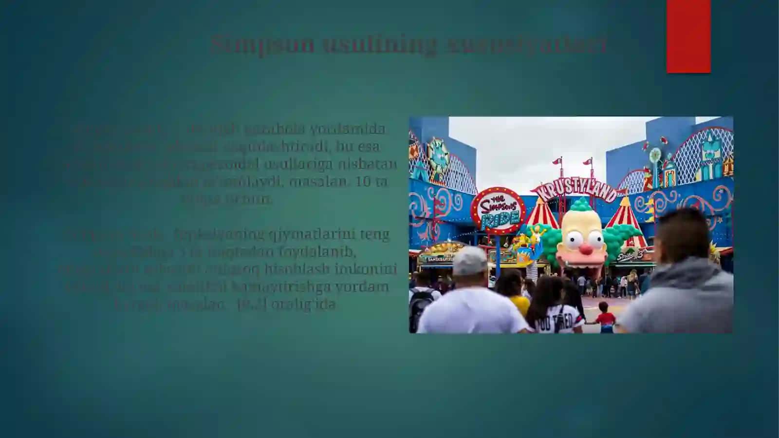 Simpson usuli 4