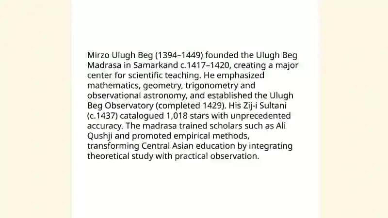 Famous Uzbek educators and their contribution to education 4