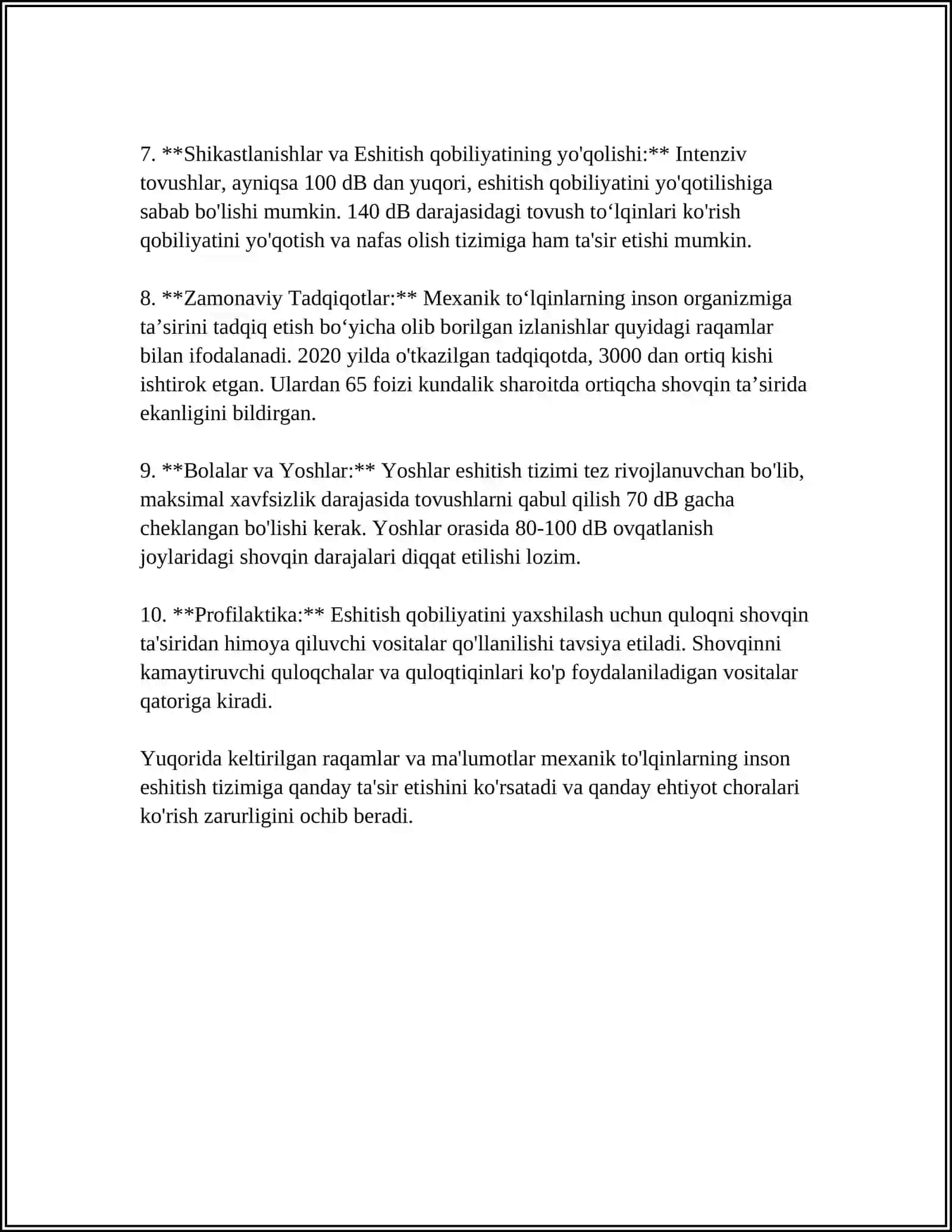 MEXANIK TÕLQINLARNING INSON ORGANIZIMGA TASIRI 4