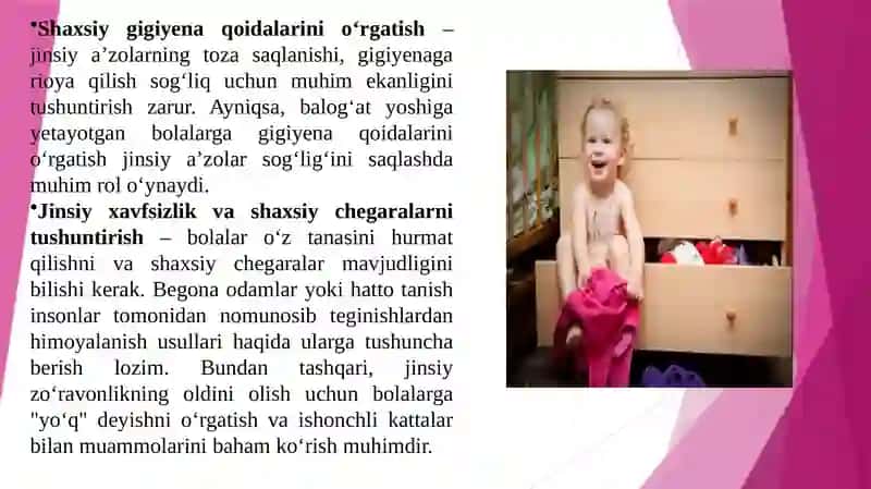 Bolalarning jinsiy tarbiyasi 4