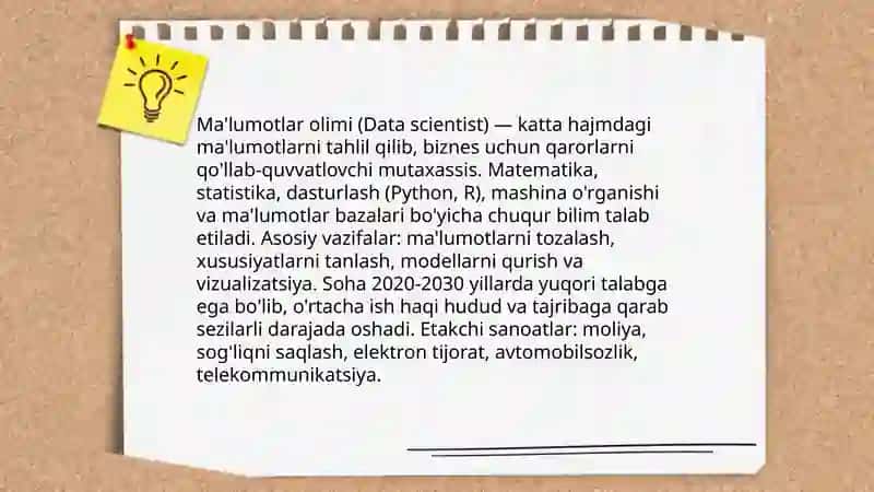 Kelajak kasblari 4