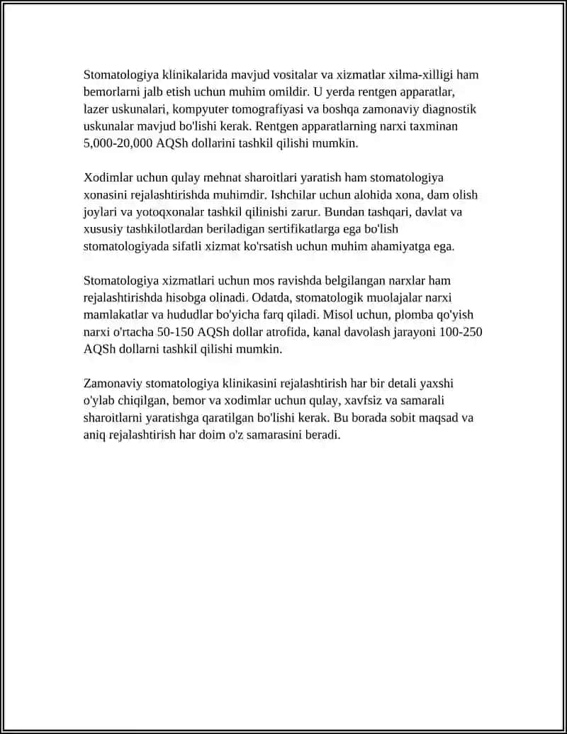 Zamonaviy stomatologik xonani jihozlanishi 4
