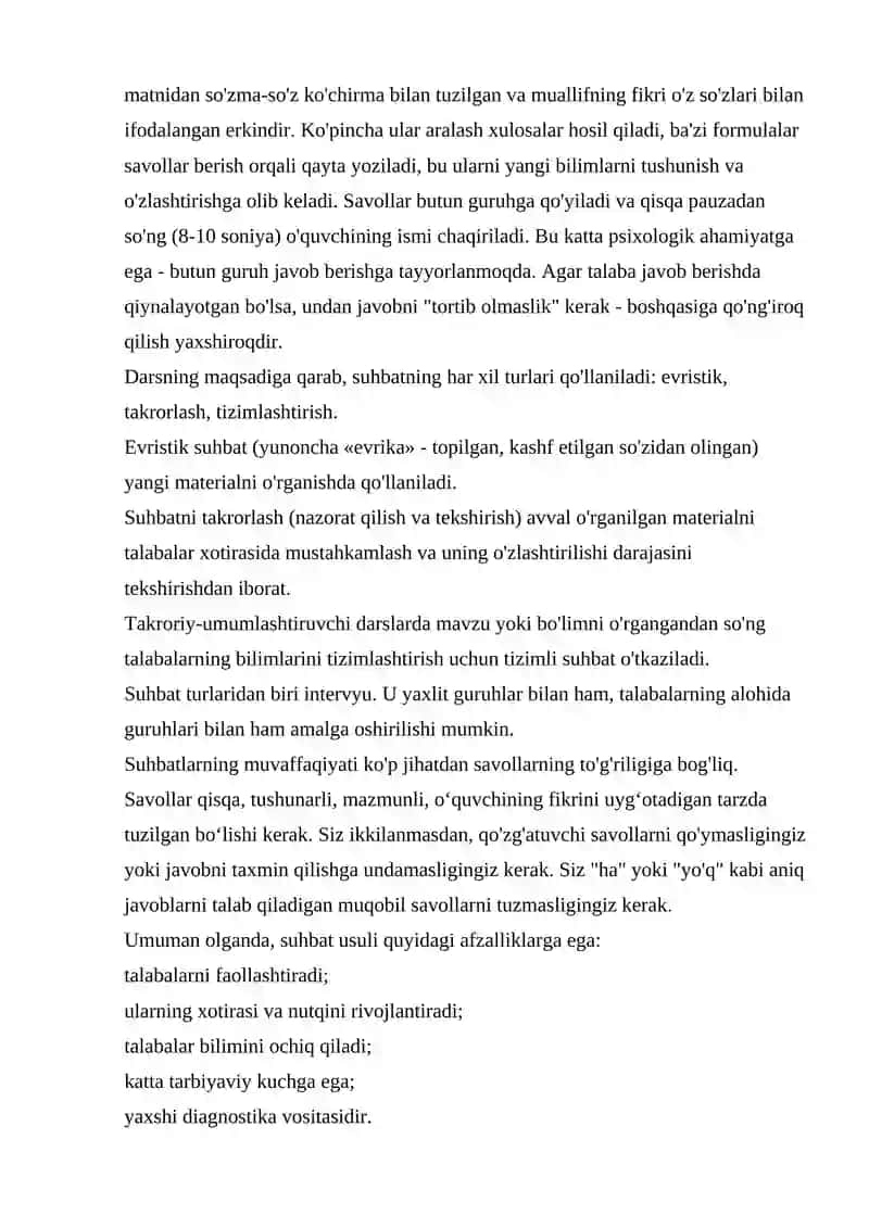 O'qitish usullari 4