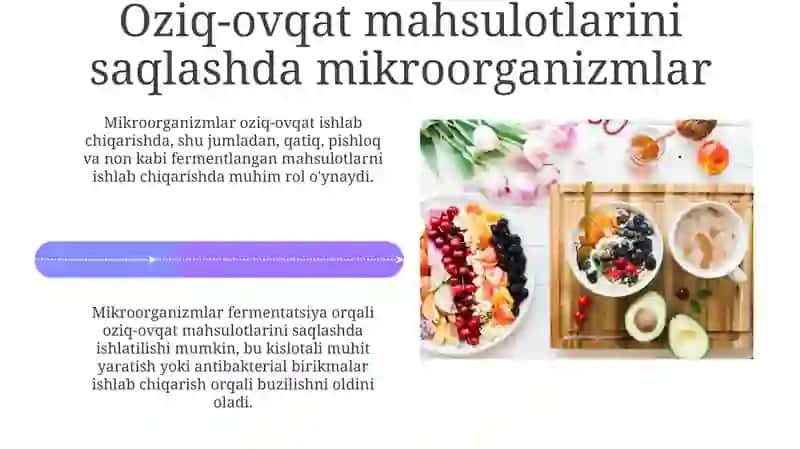 Oziq-ovqat Mikrobiomasi: Foydalarni va Xavflarni Muvozanatlash 4