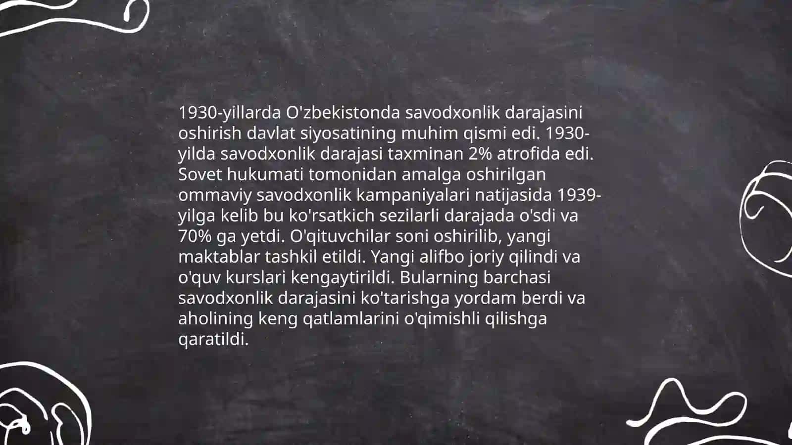 O'zbekiston ta'limi 1924-1991 yillarda 4