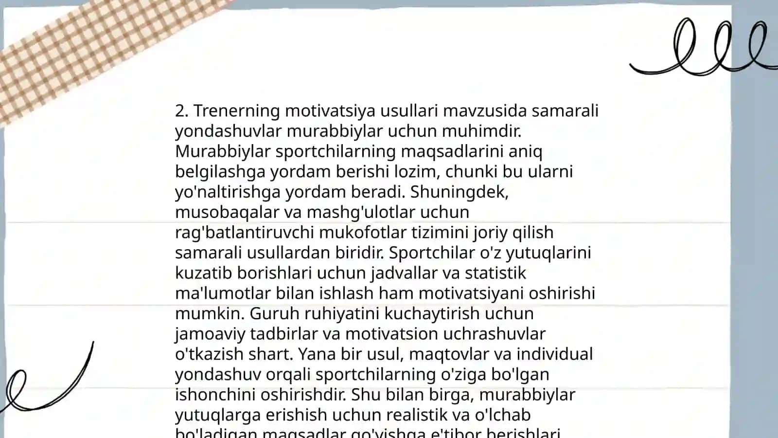Sport treneri shaxsi va faoliyatining psixologik tavsifi 4