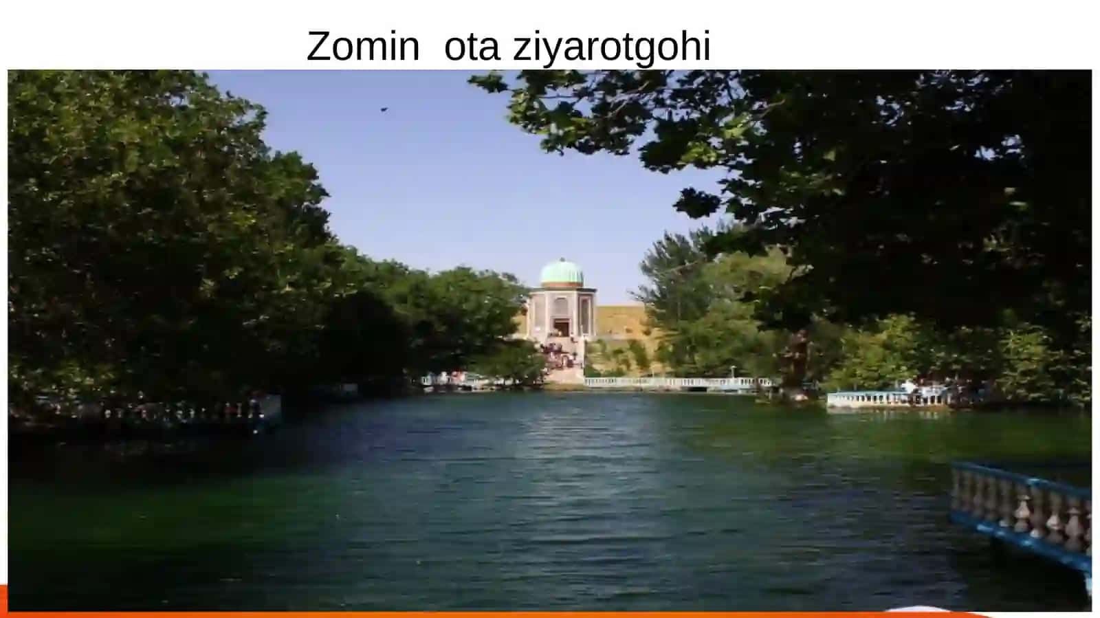 Zomin tumanidagi ziyoratgohlari 4