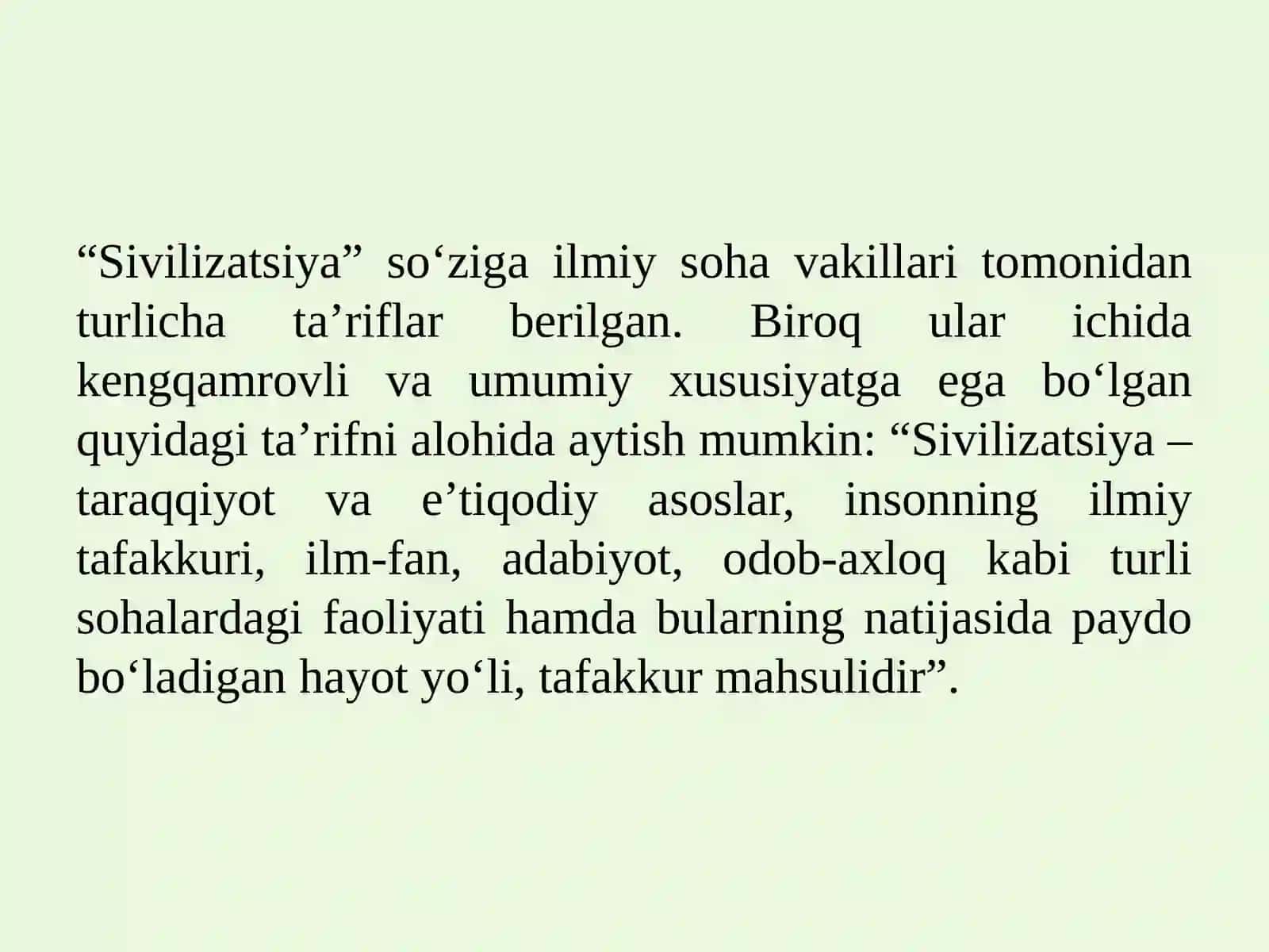 Islom sivilizatsiyasi tarixi 4