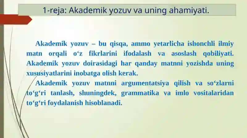 Akademik matn turlari: maqola, referat, dissertatsiya 4