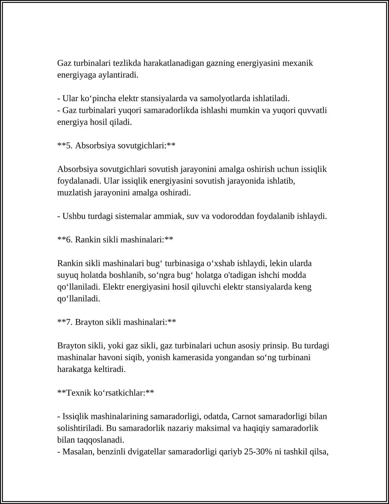 ISITKICH VA SOVITKICH MASHINALARINING HARAKAT PRINSIPI 4