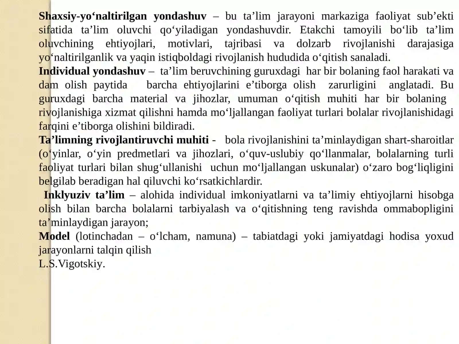 Ilm yo‘li variativ dastur 4