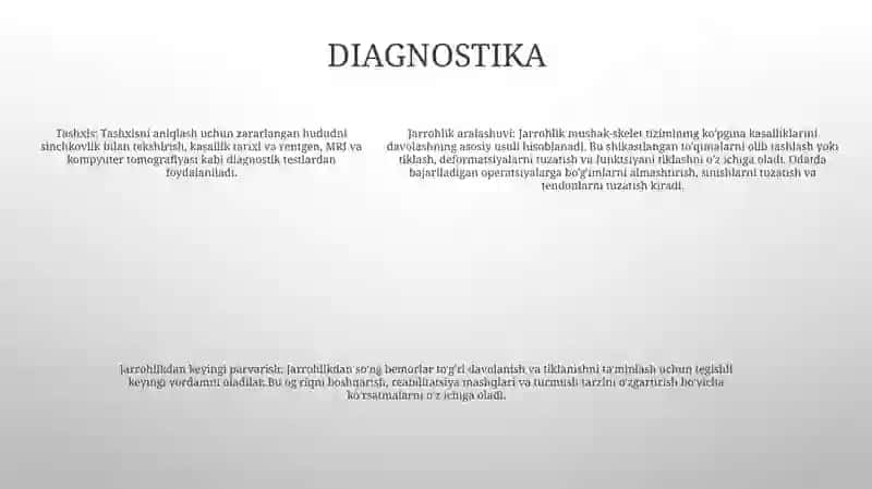 Hirurgik BoʼLim Kasb Kasalliklari 4