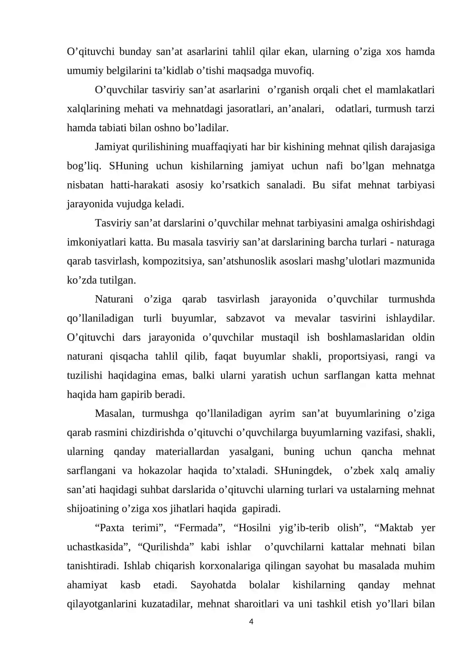 Tasviriy san’atni o’qitishda didaktik printsiplar 4