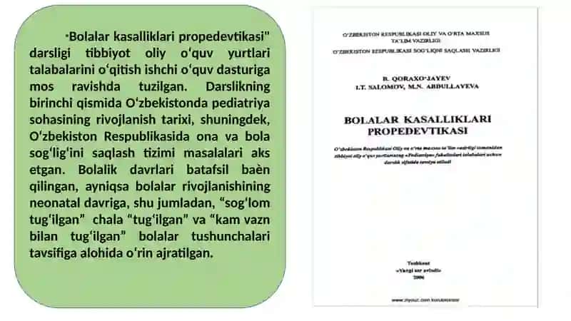 Bolalar kasalliklari propedevtikasi faniga kirish 4