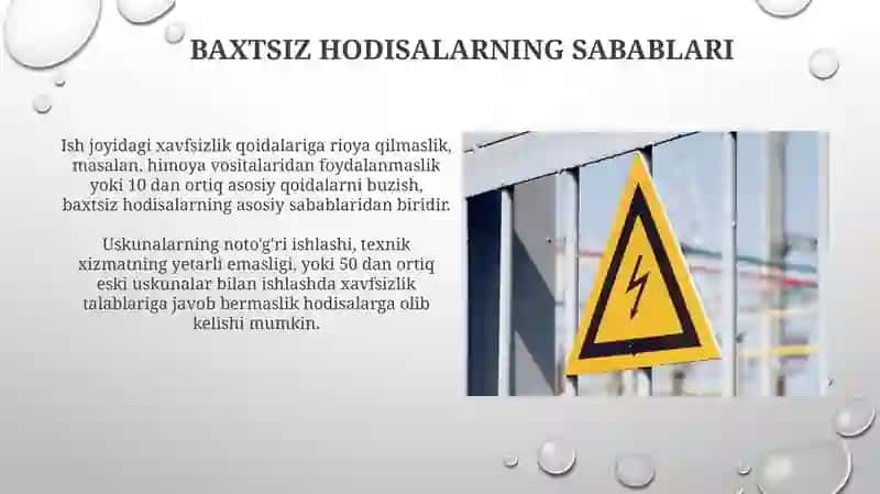 Ишлаб чиқариш майдонларидаги бахтсиз ҳодисаларни текшириш ва N1 шаклни расмийлаштириш 4