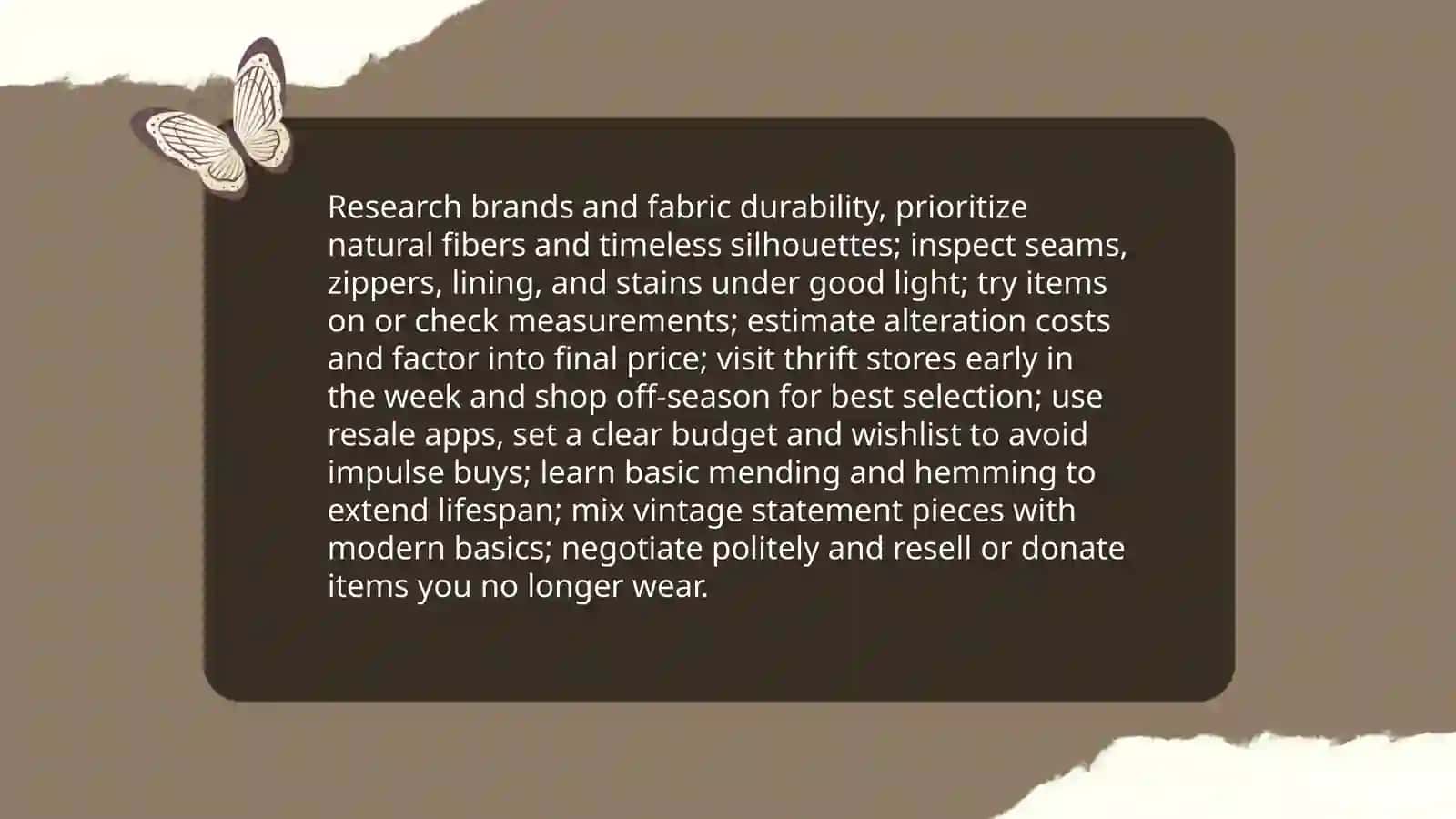 Building a budget-friendly capsule wardrobe 4