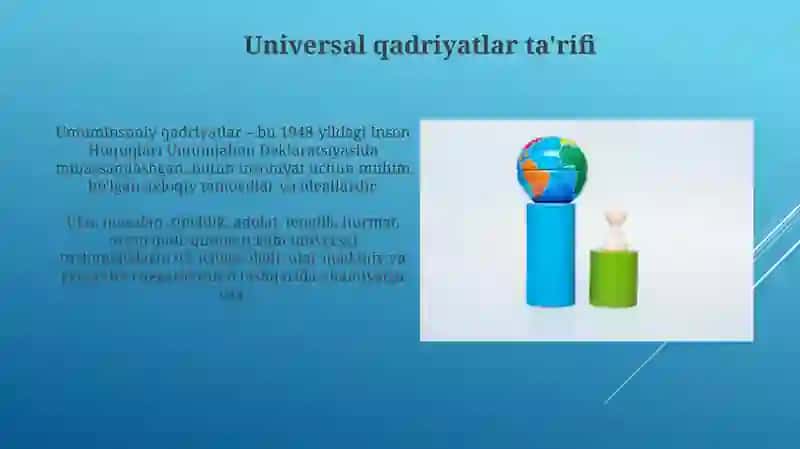 Umuminsoniy va milliy qadriyatlar o‘rtasidagi farqlar va o‘xshashliklar 4