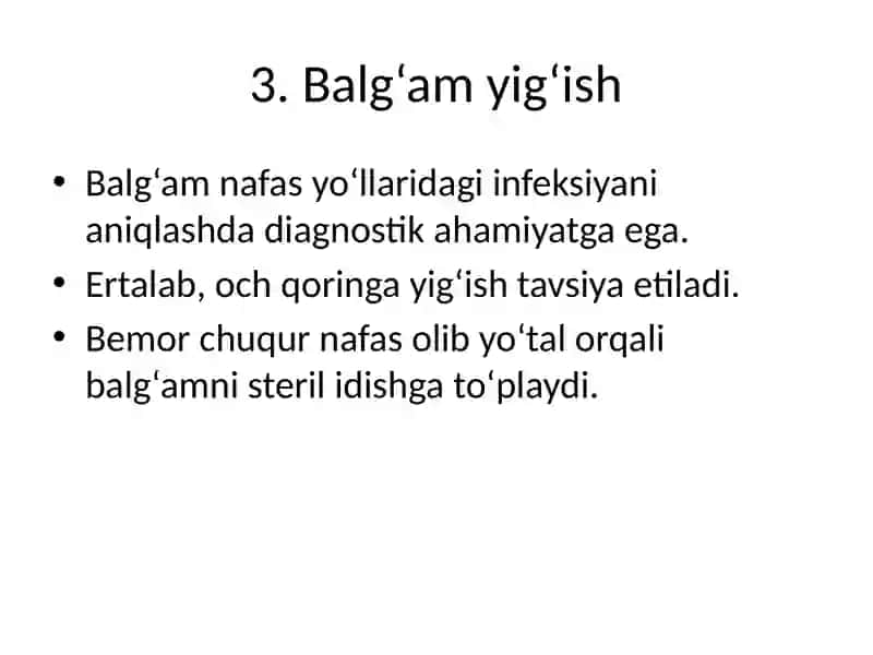 Nafas olish kasalliklari. Ingalyatorlardan foydalanish 4