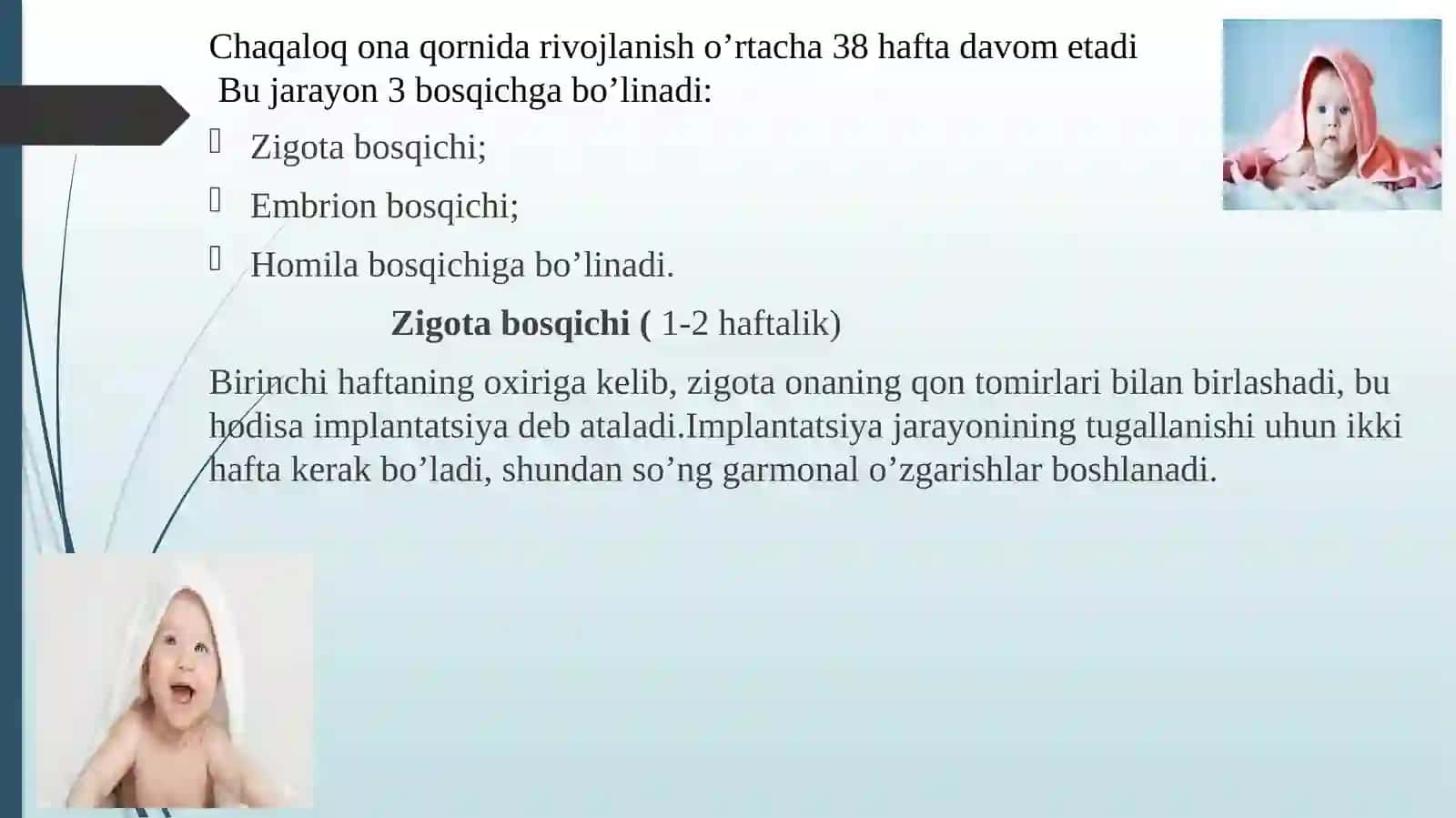 Chaqaloqlik davrining psixologik xususiyatlari 4